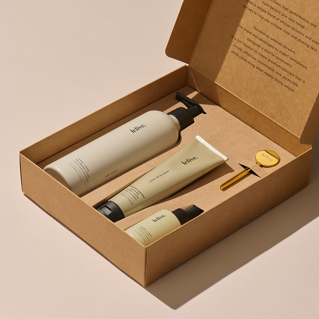 eco-friendly, recyclable packaging.