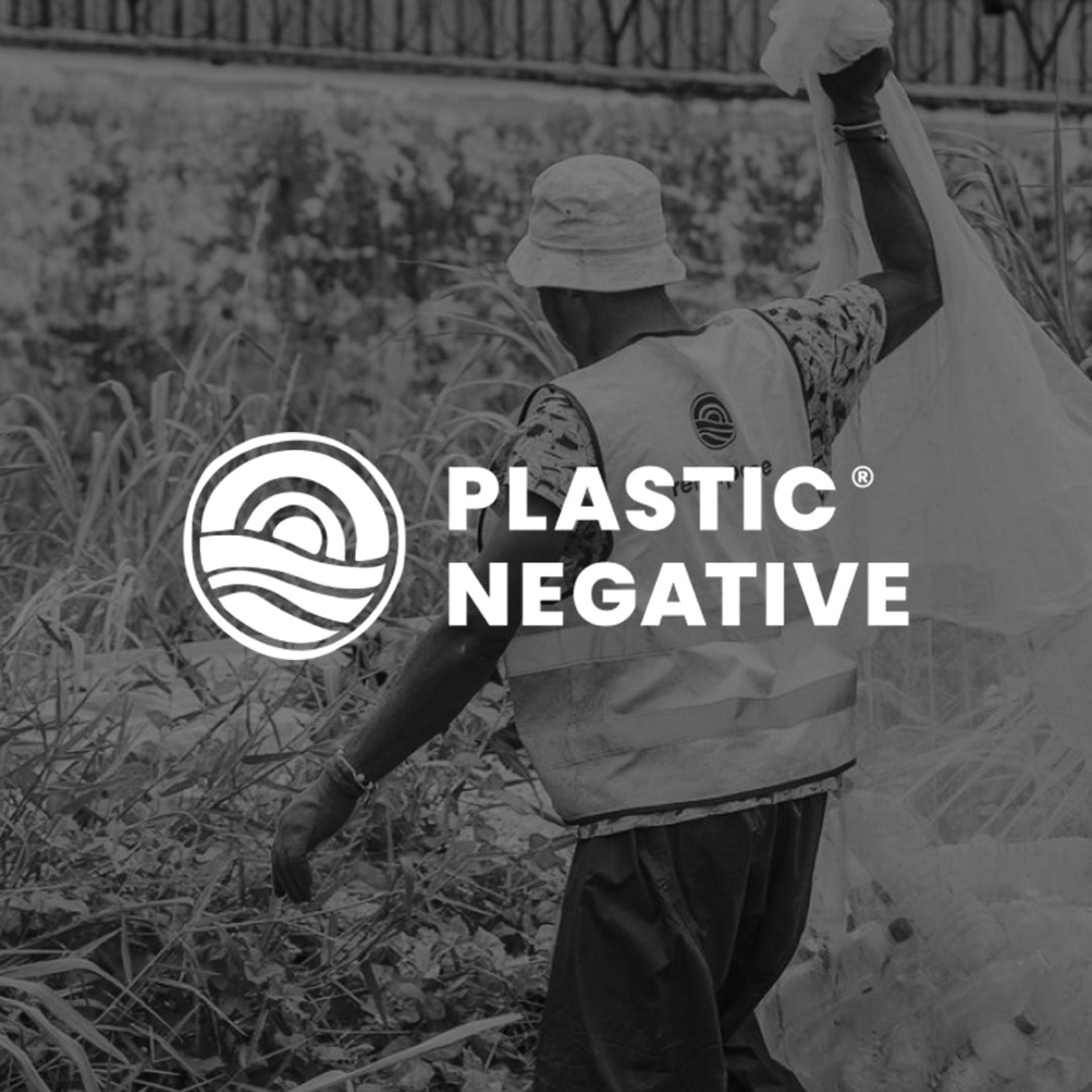 we are plastic negative certified.