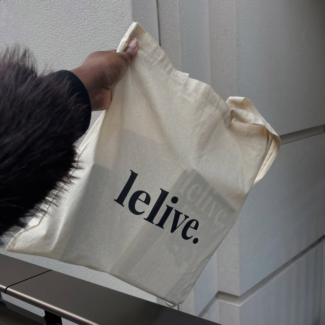 lelive tote bag | limited edition
