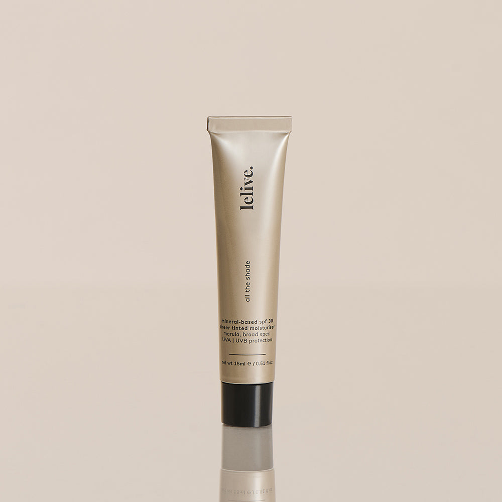 mini all the shade | spf 30 sheer-tinted moisturiser